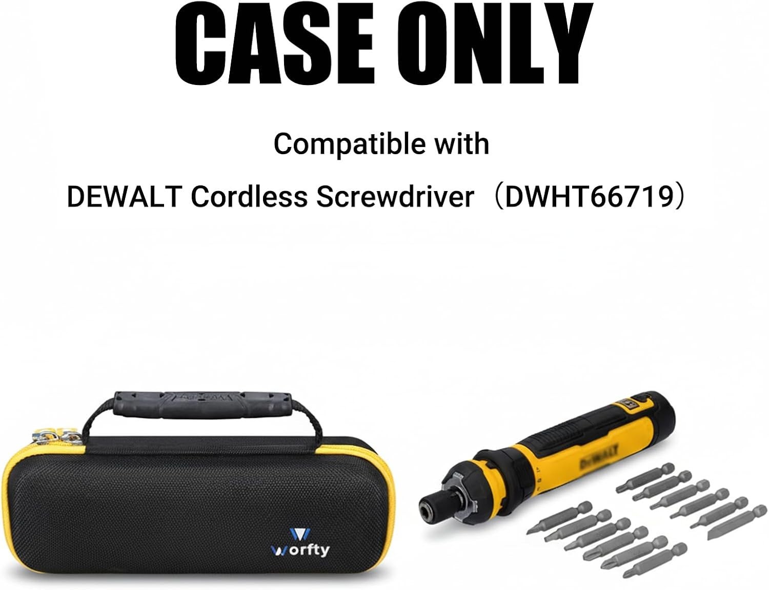 Case for DEWALT Cordless Screwdriver with FLEXDRIVE Control and Screwdriving …