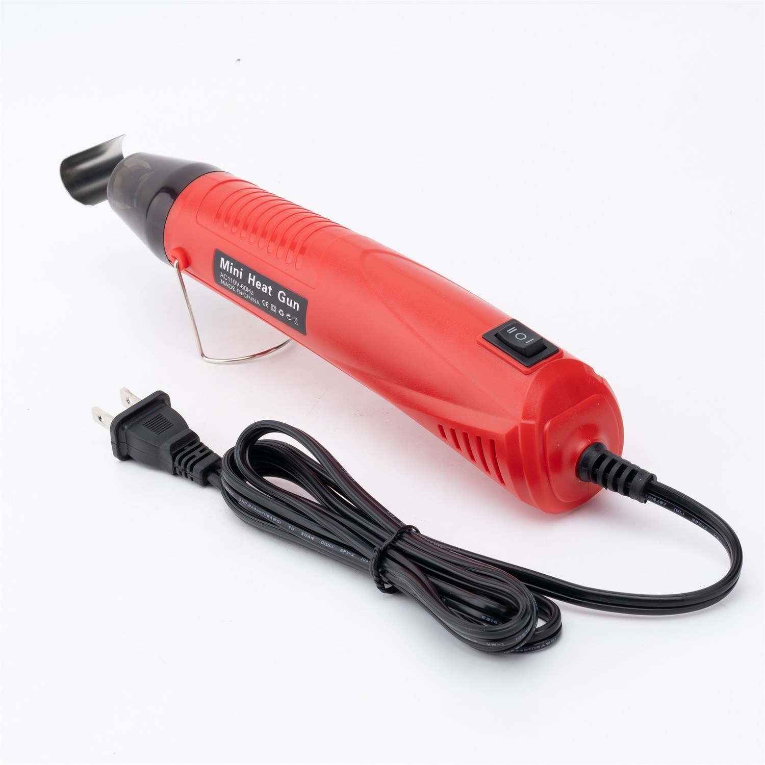 350W Mini Electric Heat Gun Portable Heat Gun for DIY Crafts Emboss Shrink 110V