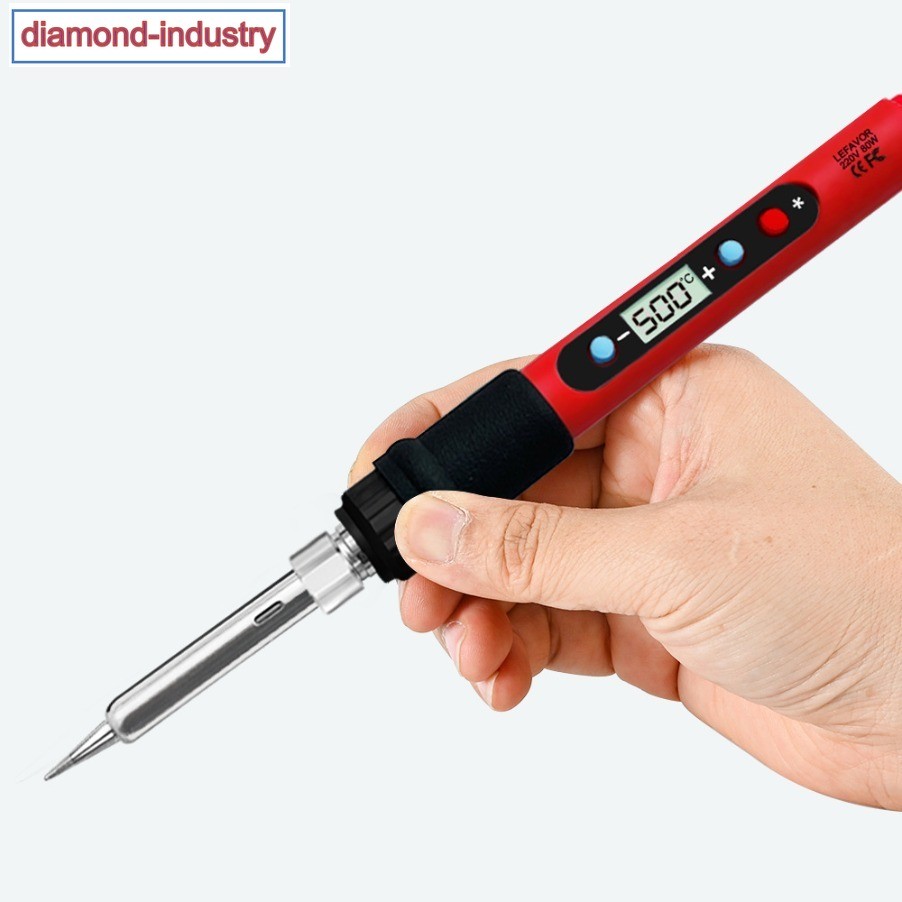 80W internal heating type digital adjustable temperature welding pen tool