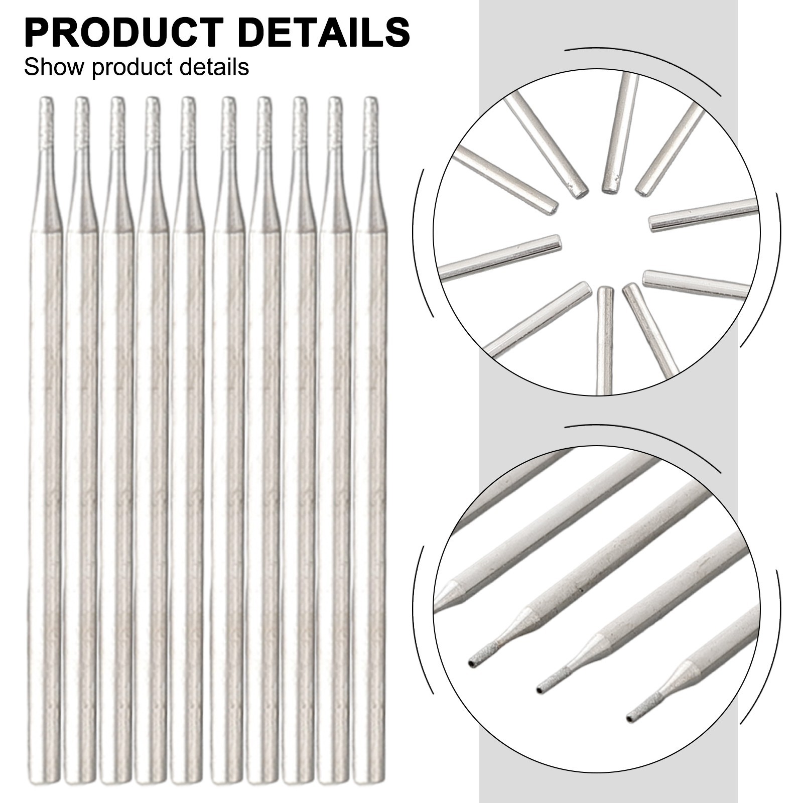 Drill Bit Bit Sleeve Shape 1/1.2/1.5/1.8/2/2.5/3/4mm Burr Core Drill Bit