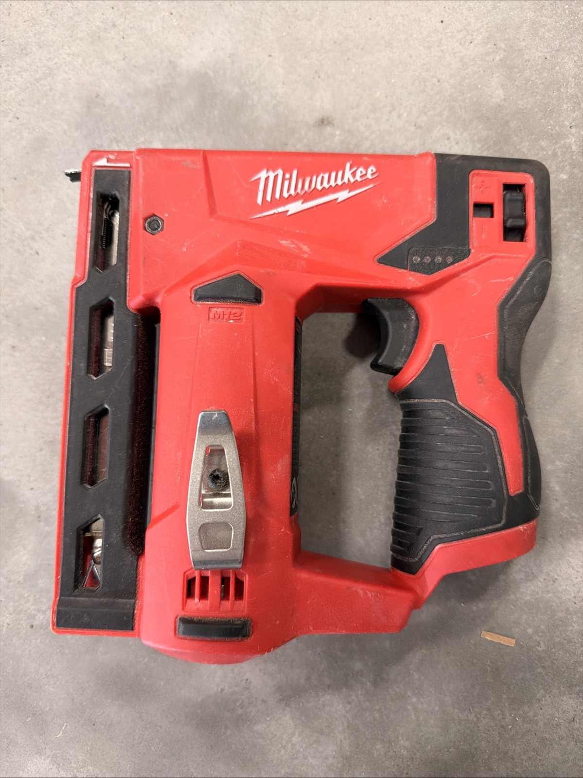 Milwaukee 2447-20 M12 Redlithium Compact 3/8&Prime; Crown Stapler Cordless Bare Tool