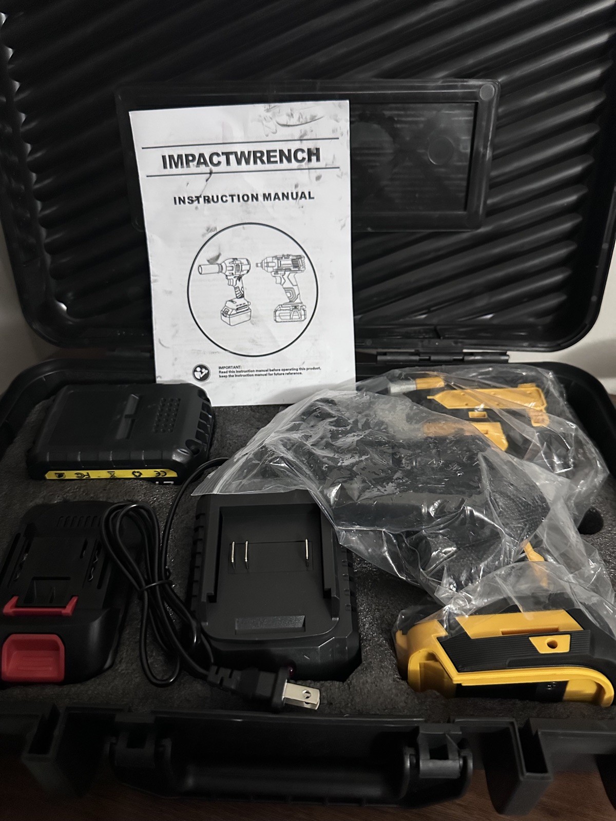 Cordless 1/2 Inch Impact Wrench,1000 N.m(740 Ft-lbs) Brushless High Torque El…