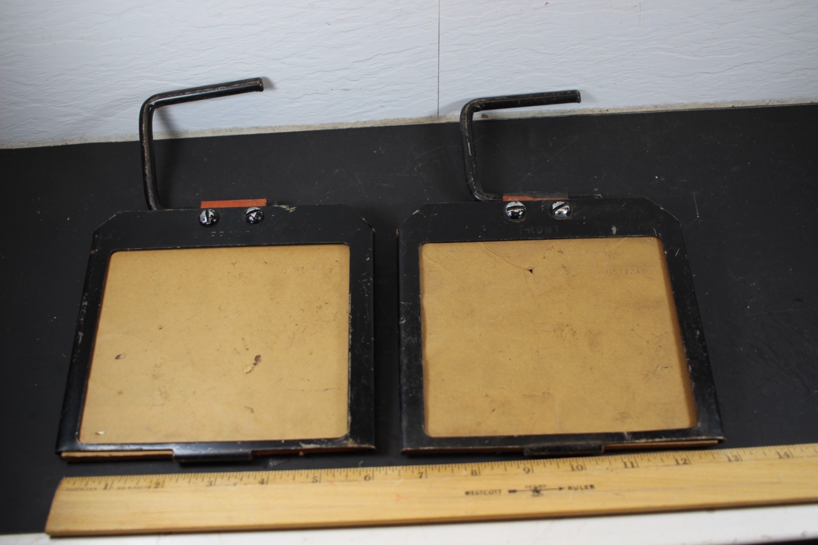 Two Bench Grinder Safety Shields 6&Prime; X 6&Prime;
