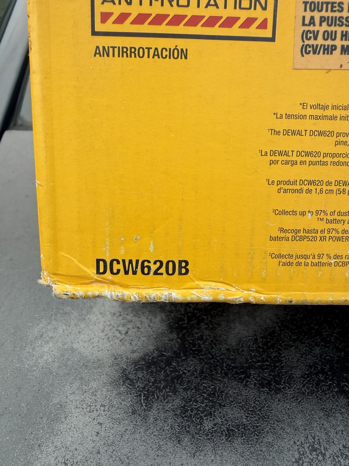 DeWalt DCW620B 20V MAX XR 2-1/4 HP Brushless Cordless Plunge Router