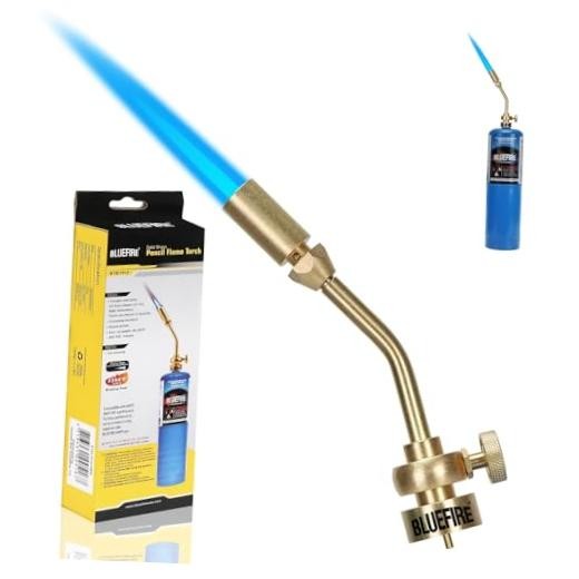 BLUEFIRE Solid Brass Jumbo Pencil Flame Gas Welding Torch Head Torch Only
