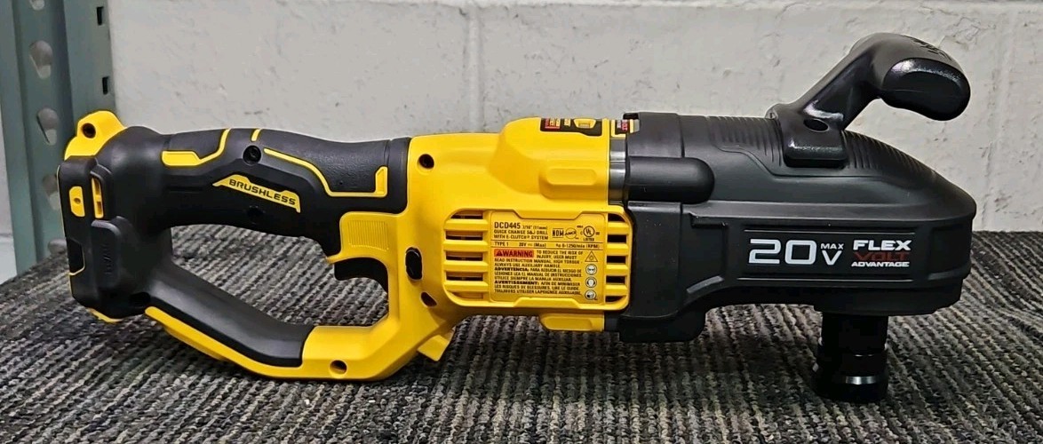 DeWalt DCD445B 7/16&Prime; Quick Change S&J Drill with E-Clutch System – TOOL ONLY