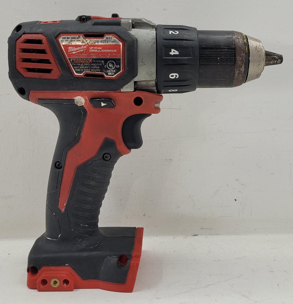 Milwaukee M18 2606-20 18v Cordless Driver Drill Bare Tool Only