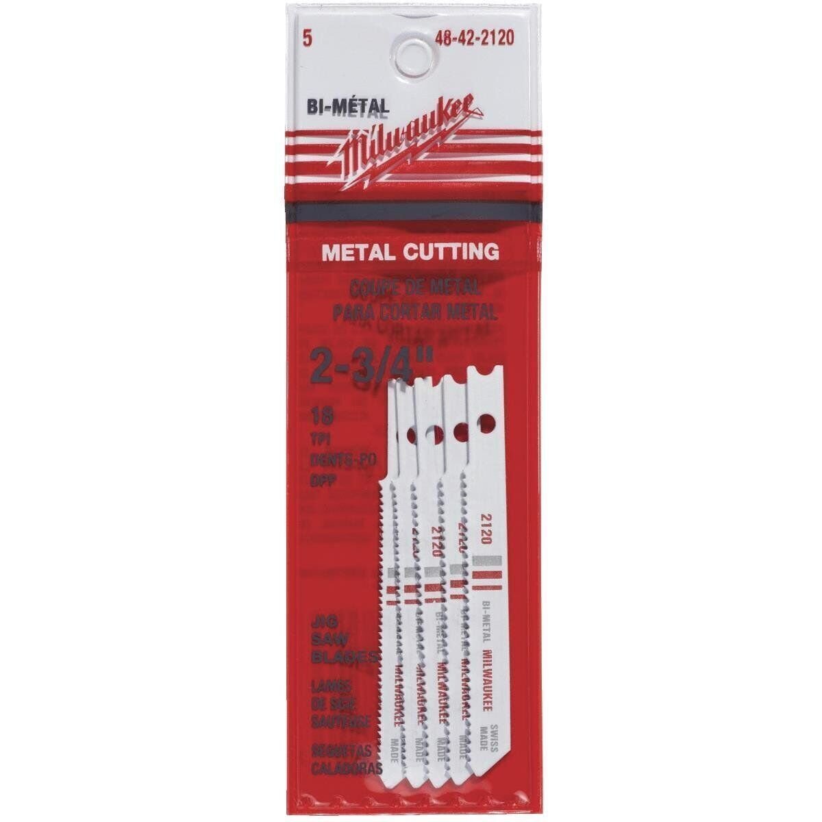 Milwaukee Bi-Metal Jig Saw Blade