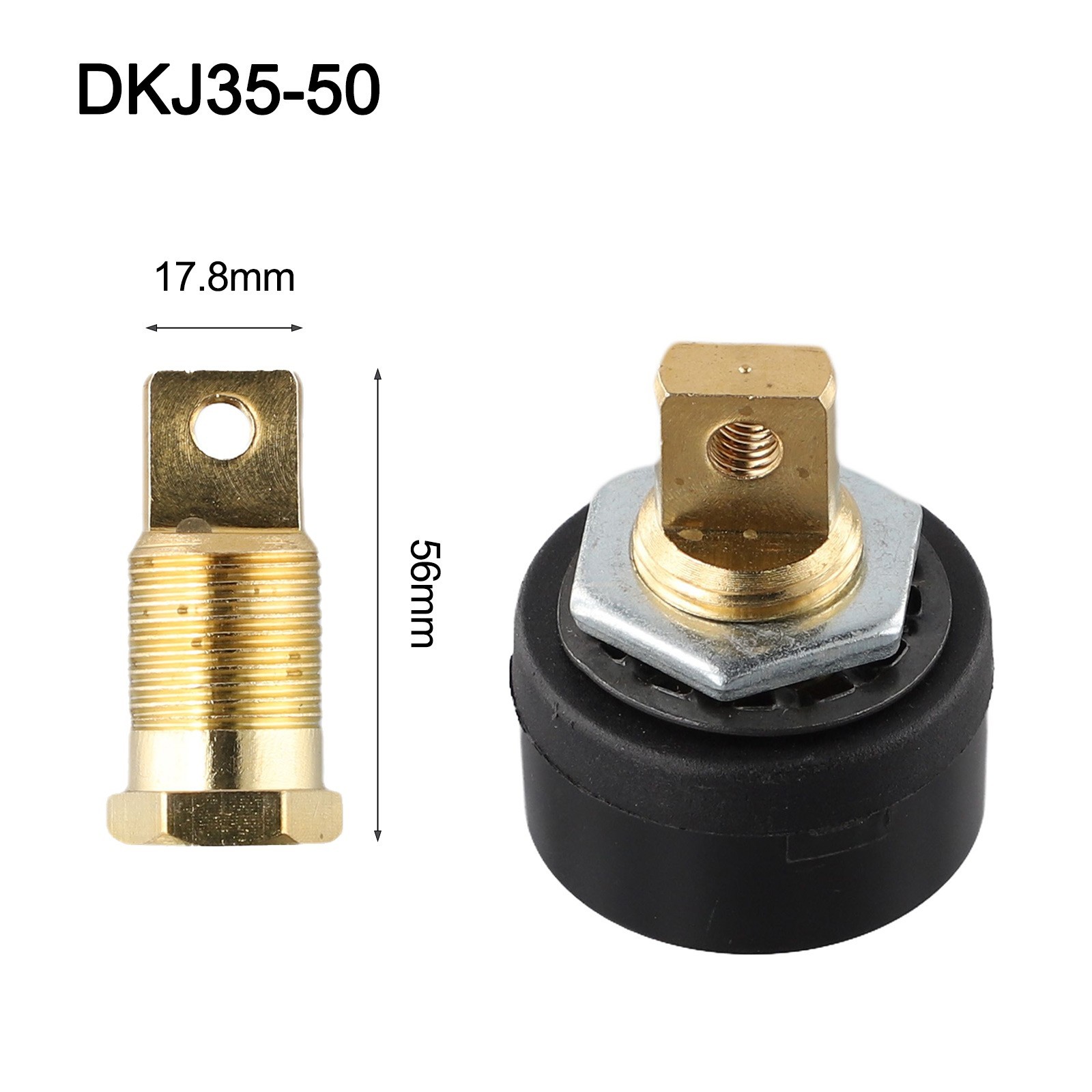 Fast Connector Socket Connector DKJ10-25 DKJ50-70 Gold 1pcs Black European