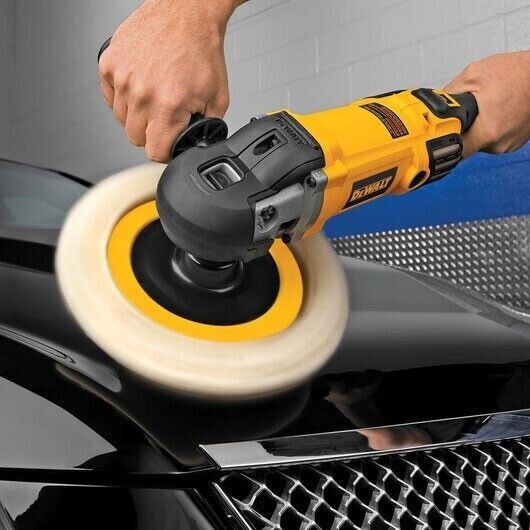Dewalt DWP849X 7&Prime;/9&Prime; Variable Speed Rotary Polisher, 12 Amp New