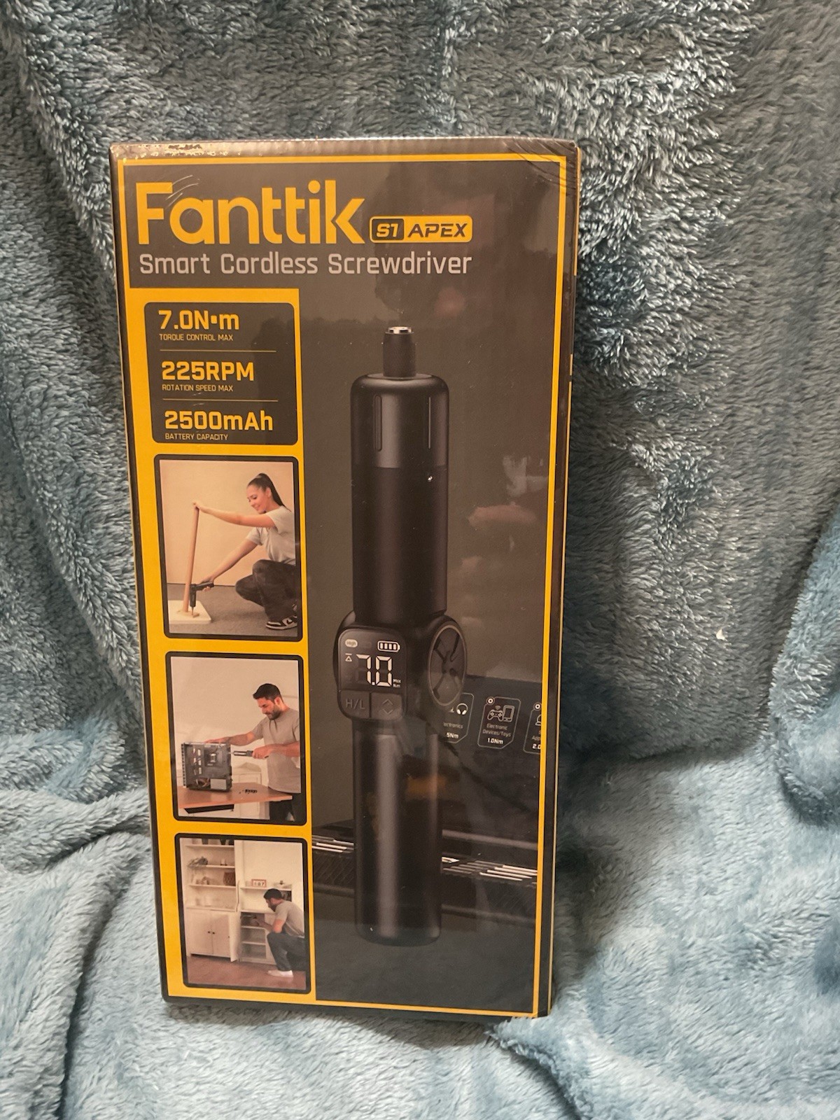 Fanttik S1 Apex Electric Screwdriver 8 Torque Settings & 4-Angle Folding Handle