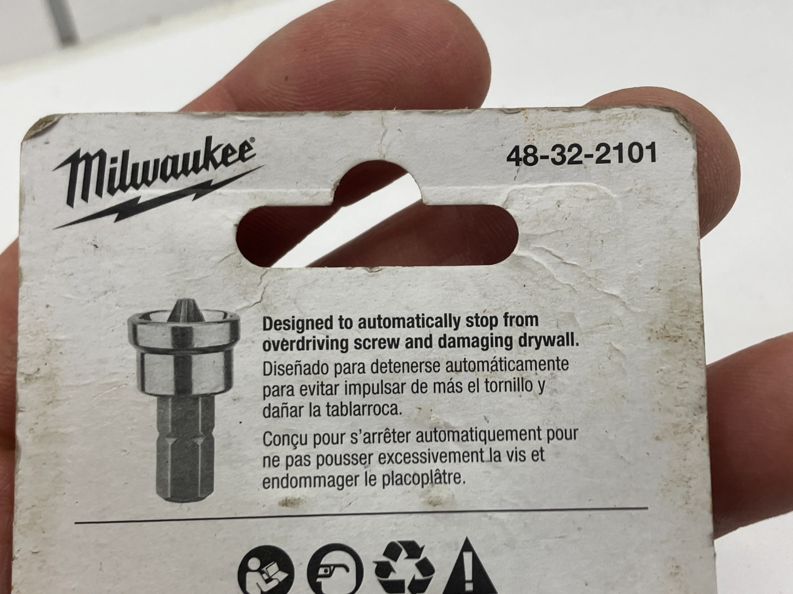Milwaukee Tool 48-32-2101 4 Pc. Drywall Screw Setter