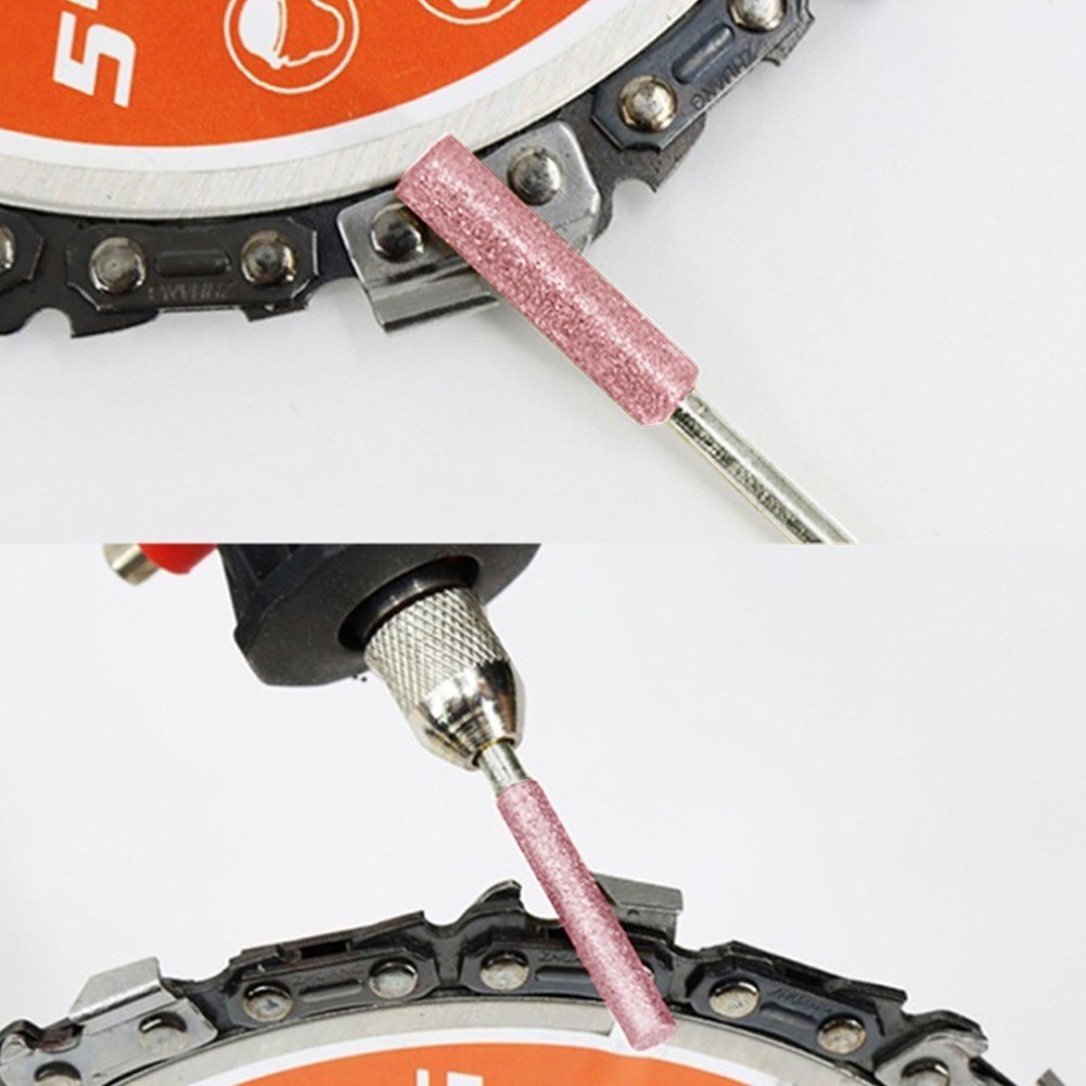 Chainsaw Sharpener Burr 3mm-Shank 4/4.8/5.5mm Grinder Chain Saw Drill Carving