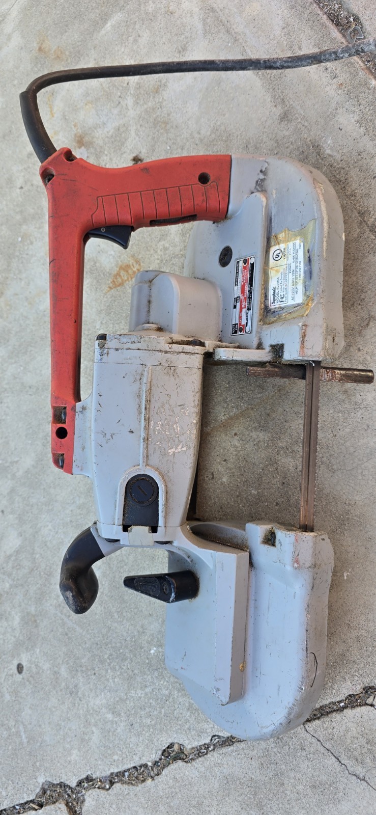 Milwaukee 6230 Heavy Duty Band Saw w/Case Tested