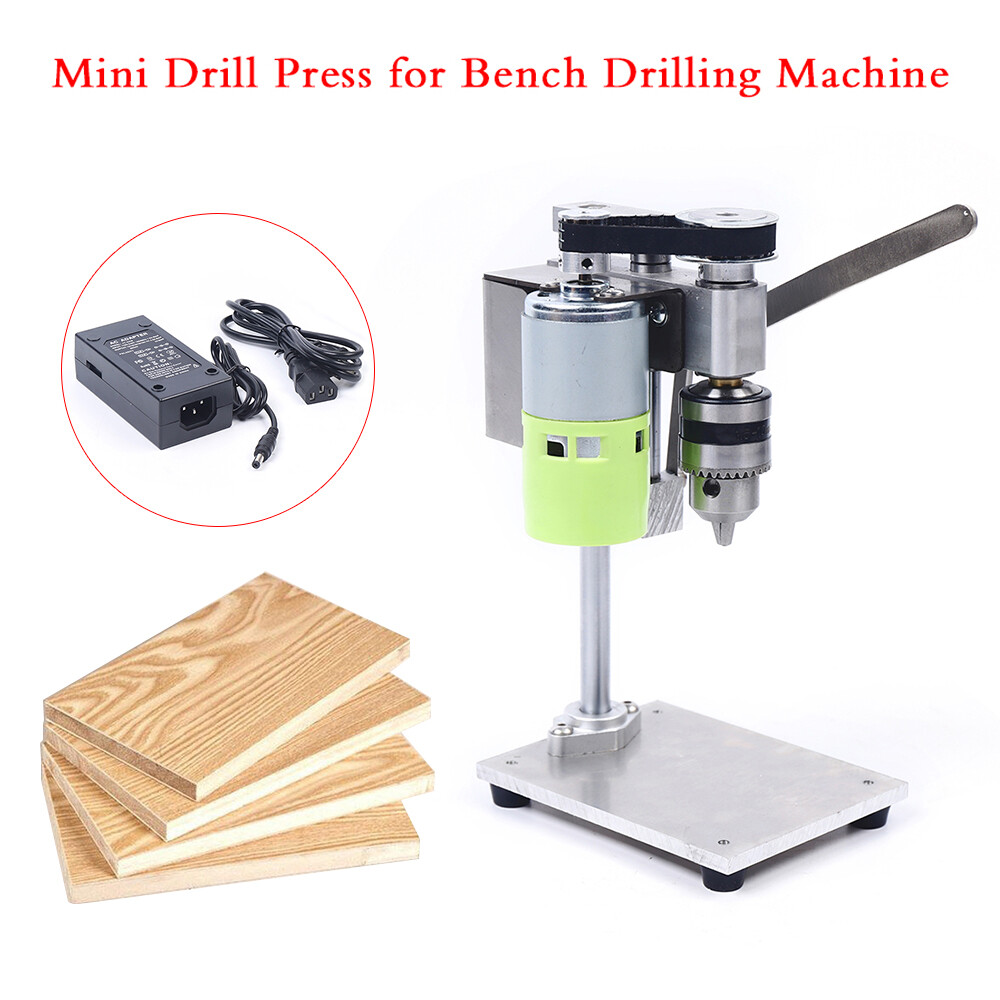 Mini Drill Press Bench Small electric Drill Machine Work Bench Variable Speed