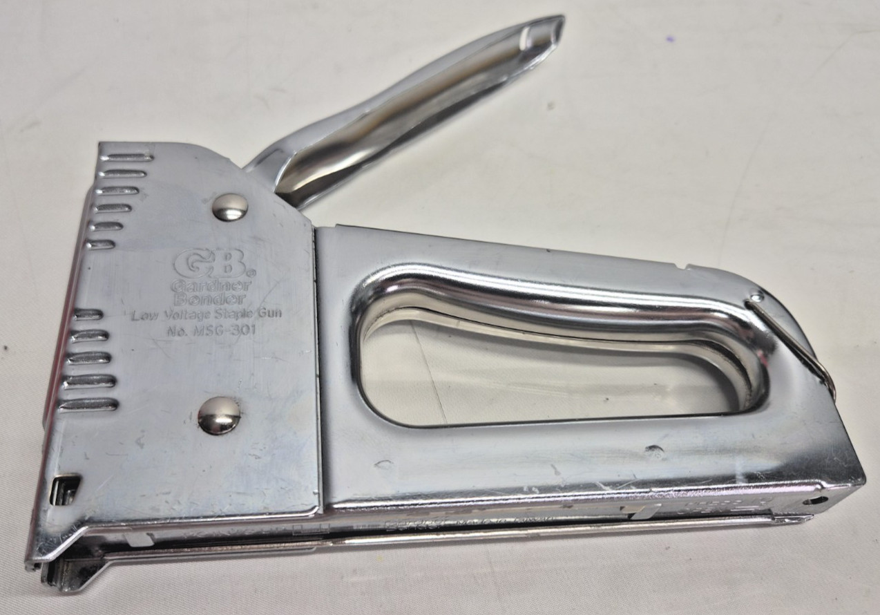 Gardner Bender MSG-301 Low Voltage Wire Staple Gun Used