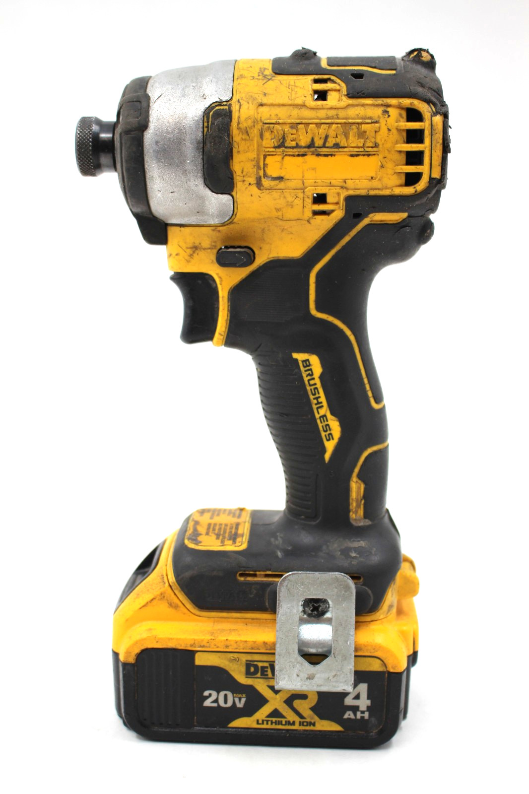 DEWALT DCF809B ATOMIC 20V MAX 1/4 in Brushless Impact Driver with 4 Ah Battery