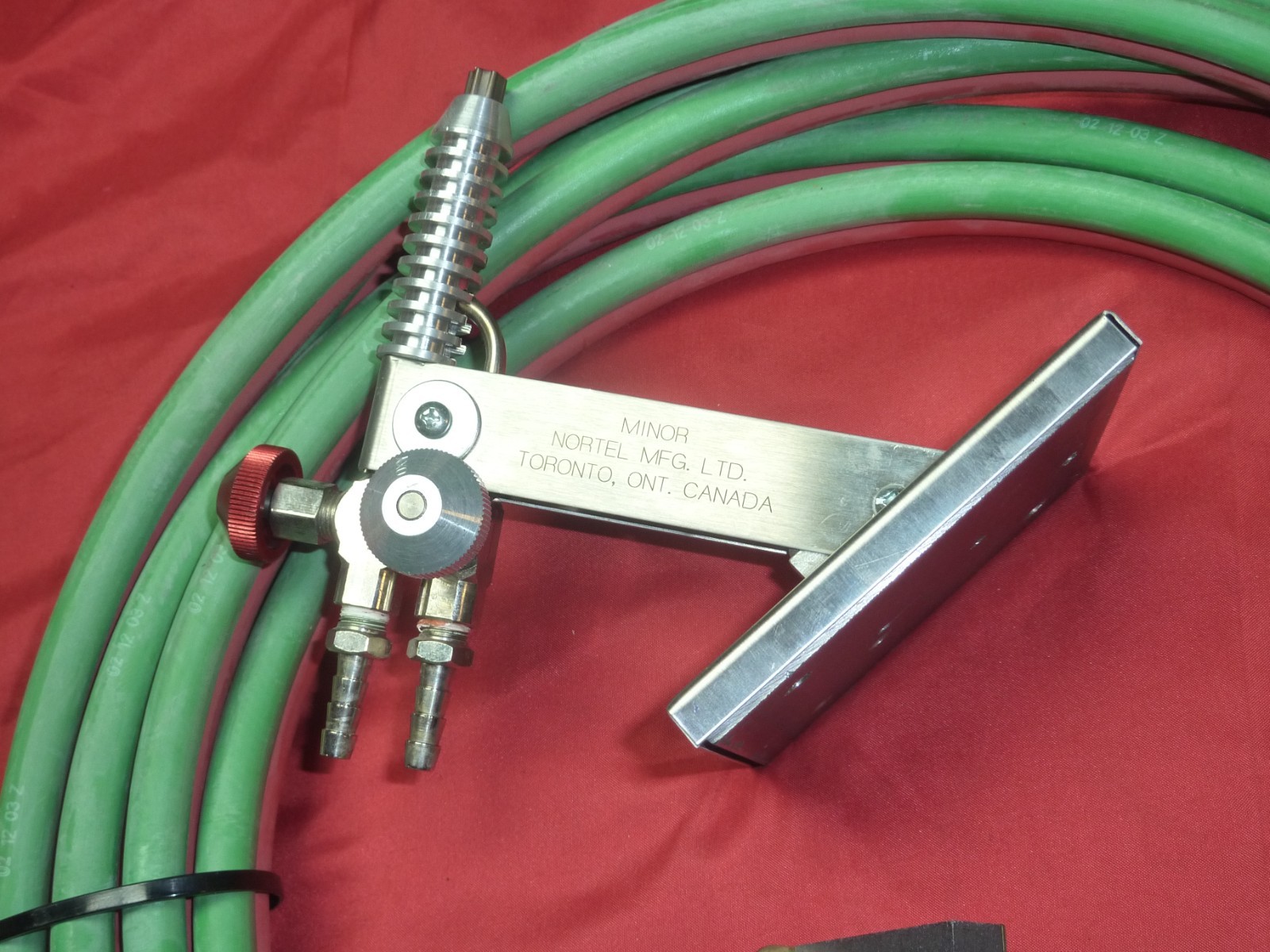 Nortel torch minor model bench top with new hose glass blowing jewelry Lampwork