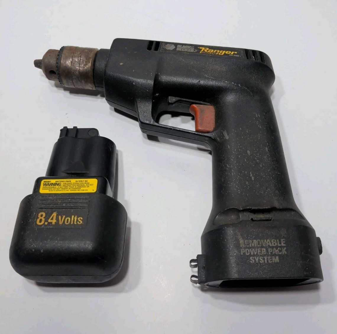 Black & Decker CD5000 Ranger Cordless Drill 8.4 V w/ Battery