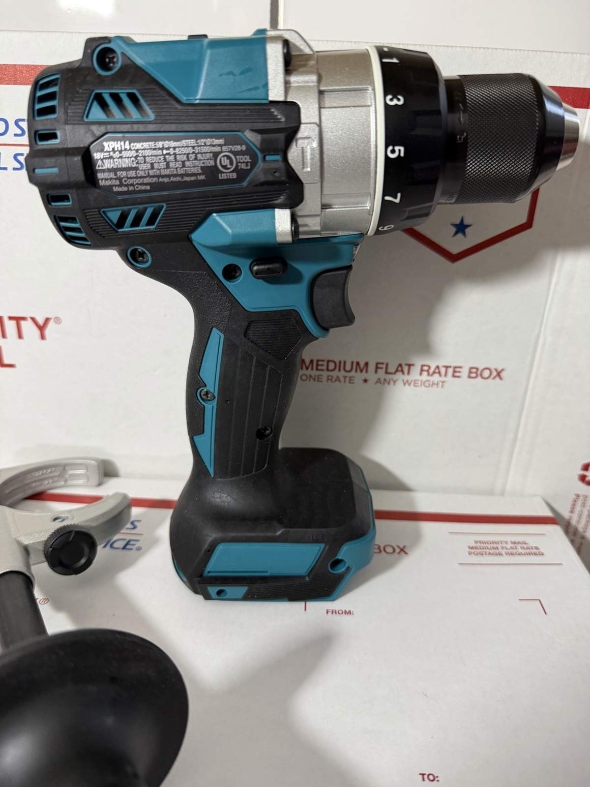 Makita 18V Lithium-Ion Brushless 1/2 In. Cordless Hammer Driver Drill (Tool Only