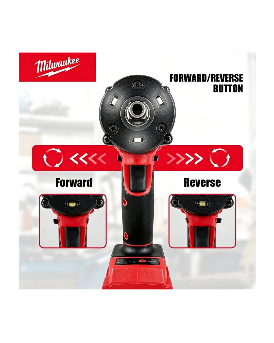 Milwaukee 1/2&prime; M18 FUEL Brushless Cordless Impact Wrench 650N.m 3500RPM with 3 L