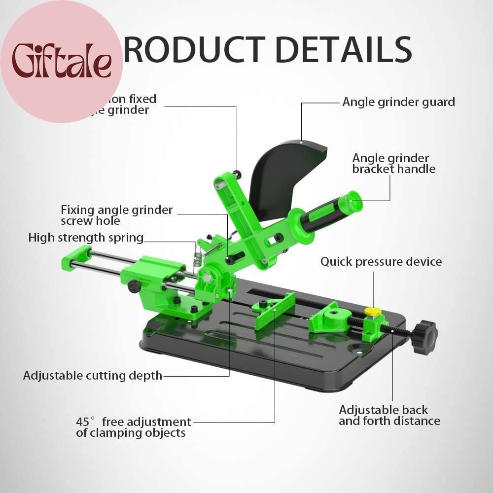 Upgrade Angle Grinder Stand Universal Bracket Polishing Machine Conversion Cutti