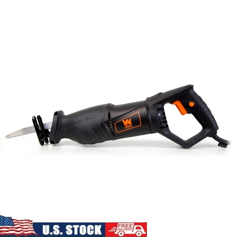 10A Corded Reciprocating Saw Variable Speed 2800 SPM 8-Position Blade Change New