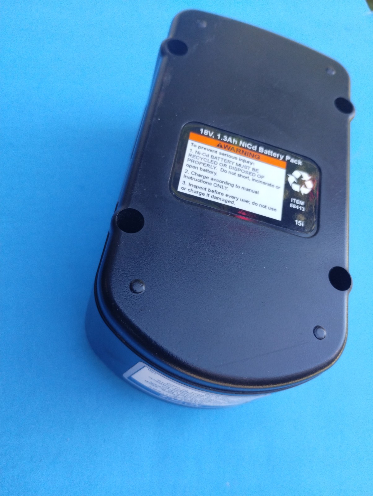 GENUINE 18V Drill Master 1.3A Cordless Tool NiCd Battery Only, Tested !