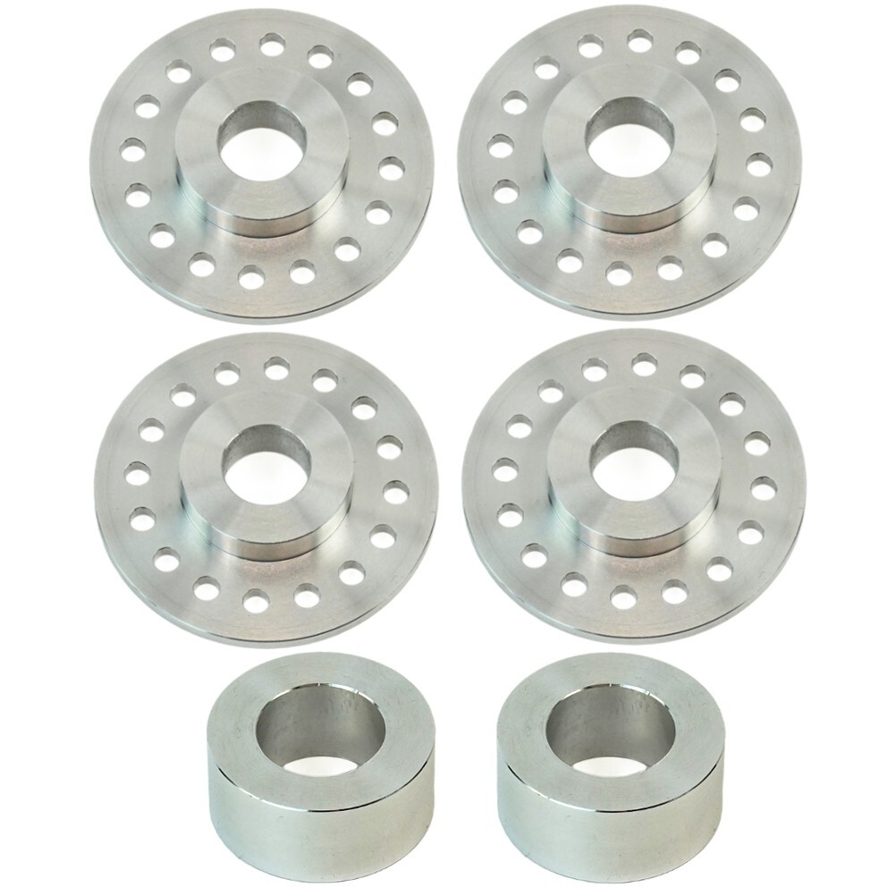 1/2&Prime; Bench Grinder Flanges & Spacers | Buffer Washers Polishing Buffing Grinding