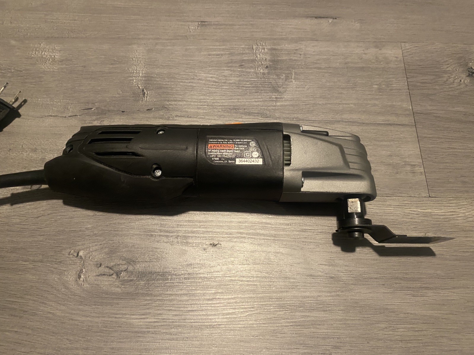 Warrior 2 Amp Variable Speed Oscillating Multi-Tool 57808