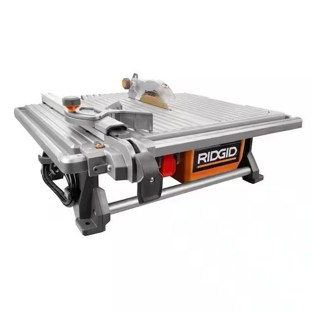 RIDGID 6.5-Amp 7 in. Blade Corded Table Top Wet Tile Saw