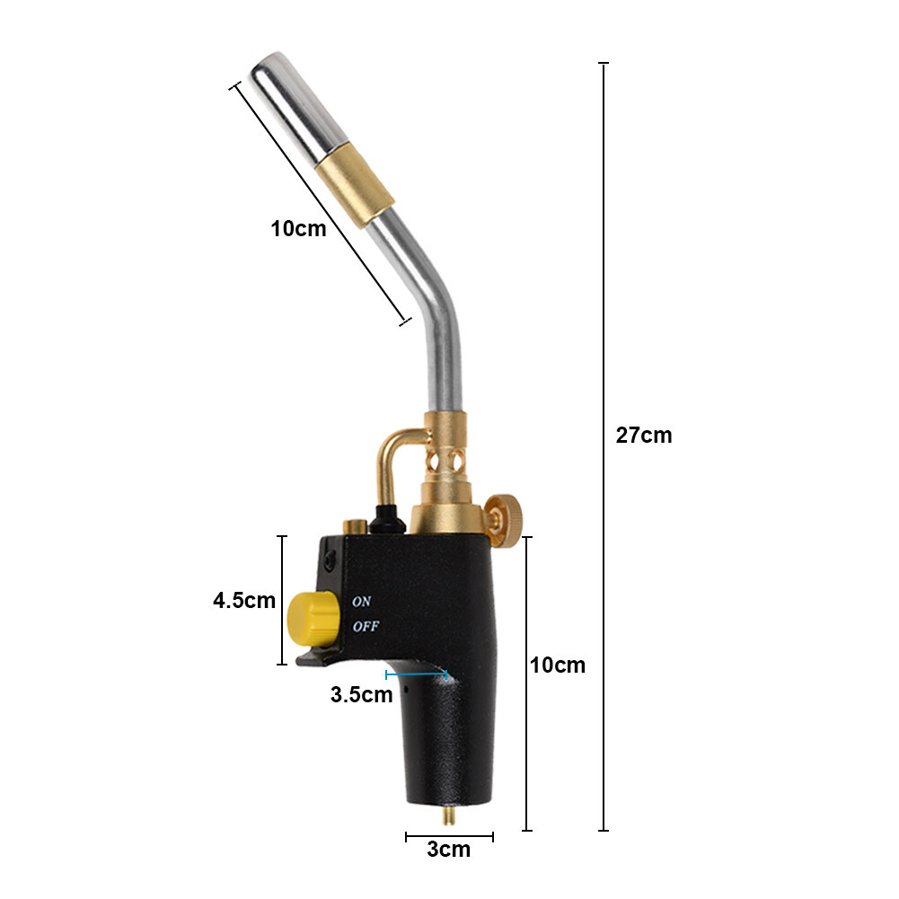 Mapp Propane Torch Head Trigger Start Welding Brazing Torch Soldering for TS8000