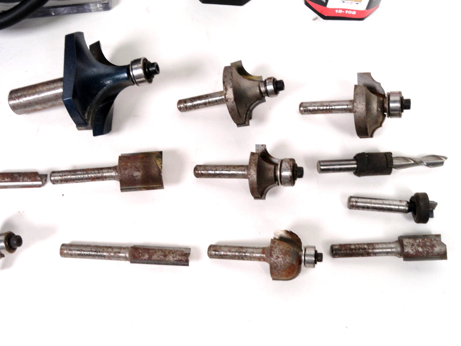 Bosch PR20EVS Colt Palm Router Kit + Freud/Bosch/Makita Bits Lot Variable Speed