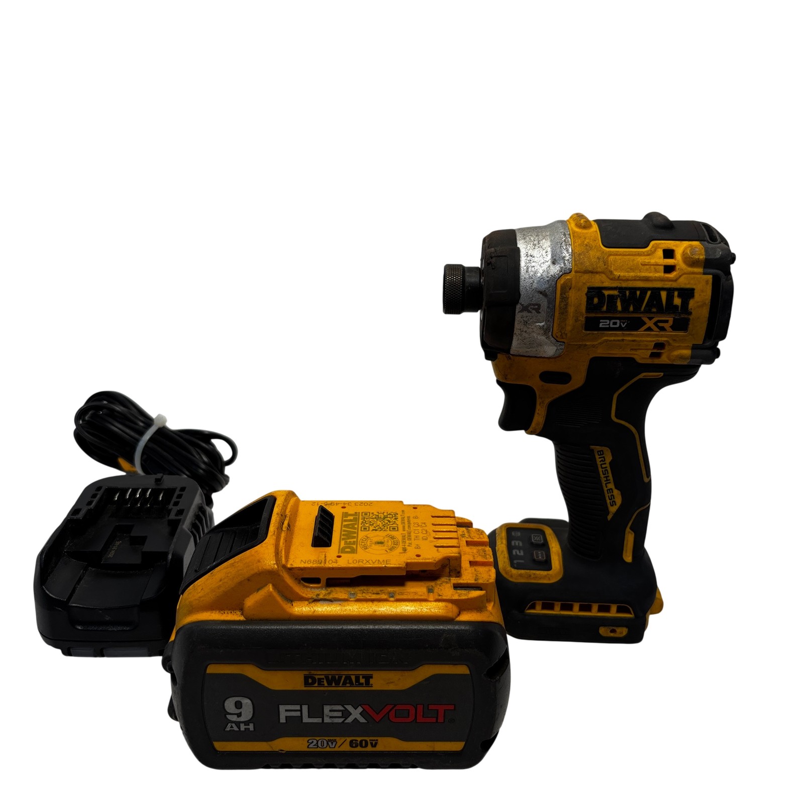 DeWalt 20V MAX XR 3-Speed 1/4&Prime; High Torque Impact Driver DCF860