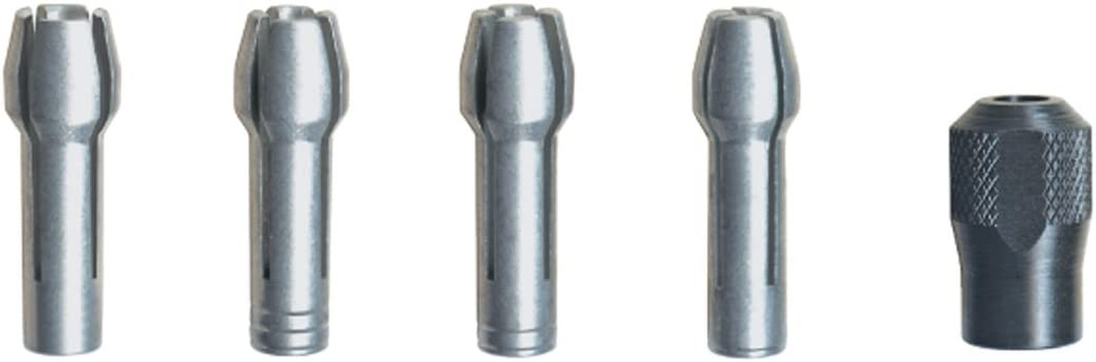 Dremel Rotary Tool Quick Change Collet Durable Metal Shanks Nut Set Medium 5 Pcs