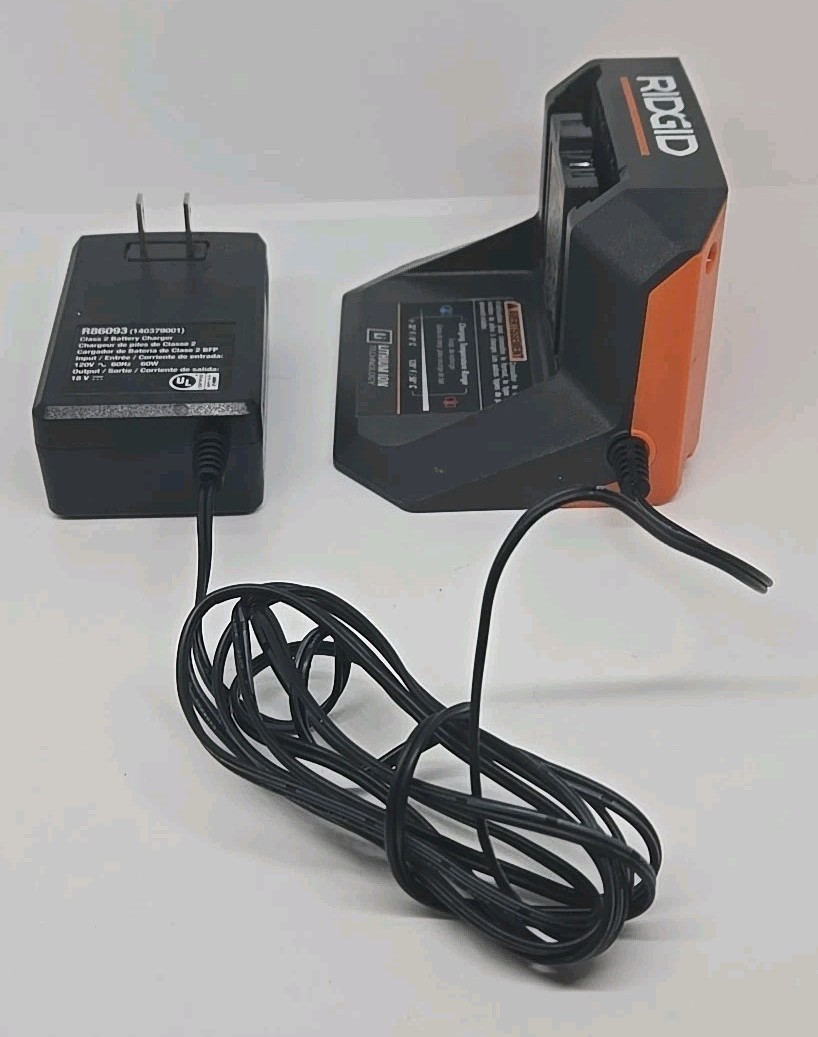 Ridgid 18V OCTANE 1/2&Prime; Impact Wrench R86011 And Charger 2ah Battery Drill Kit