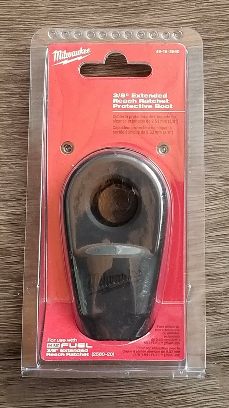 Milwaukee M12 3/8&Prime; Extended Reach Ratchet Boot/Cover fits #2560-20 #49-16-2560