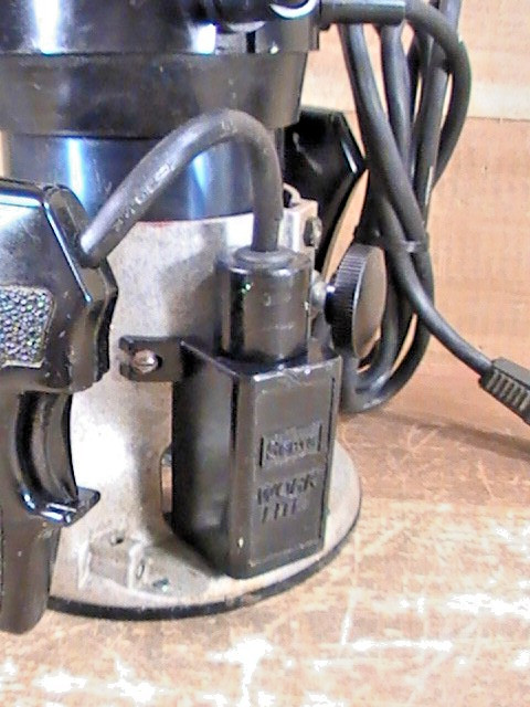 CRAFTSMAN #315.17480 6.5A 25,000 RPM 1/4&Prime; ROUTER W/ LIGHT VINTAGE TESTED & 9BITS