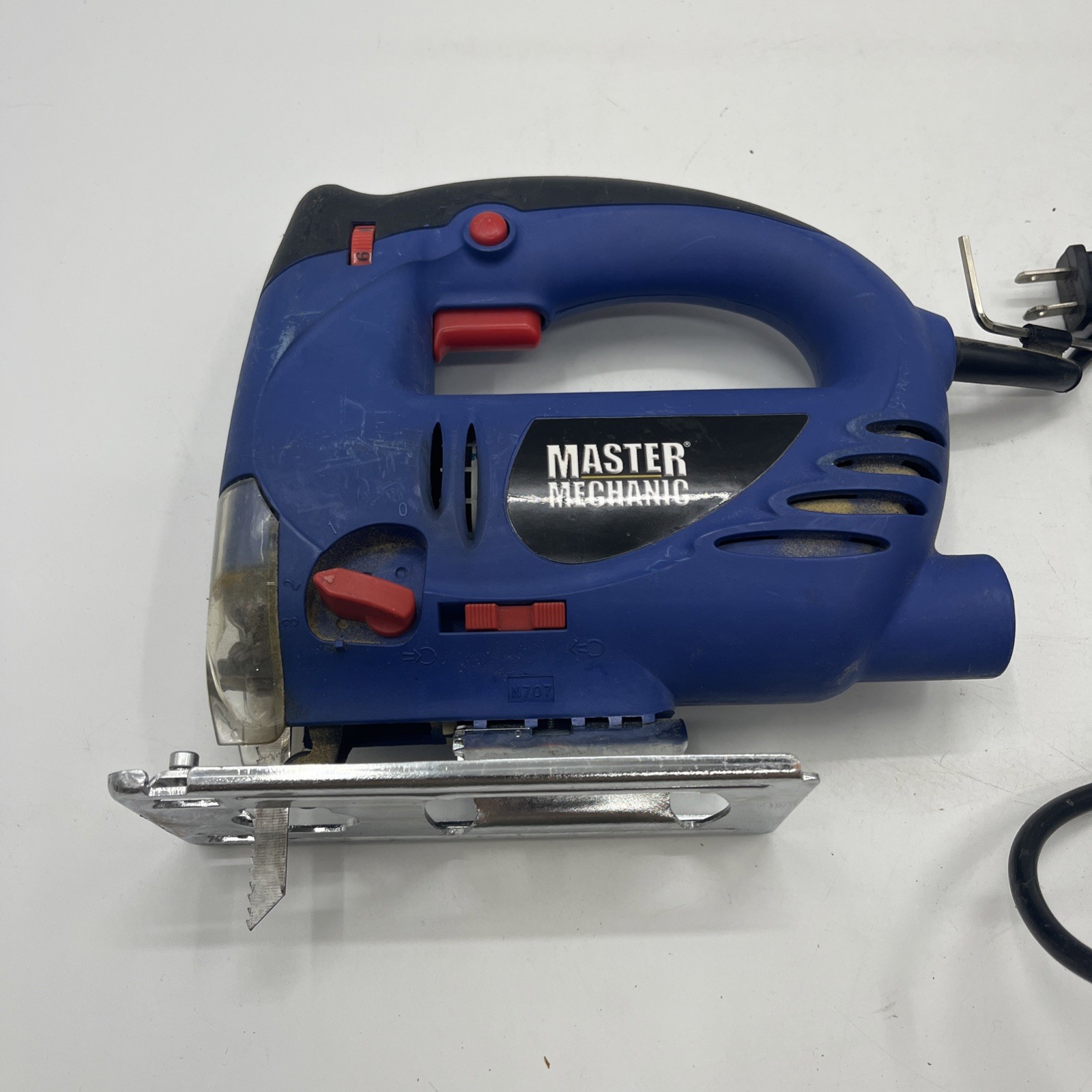 Master Mechanic Steel Jig Saw Power Tool 5 Amp , 500 – 3,000 SPM Tested. {129}.