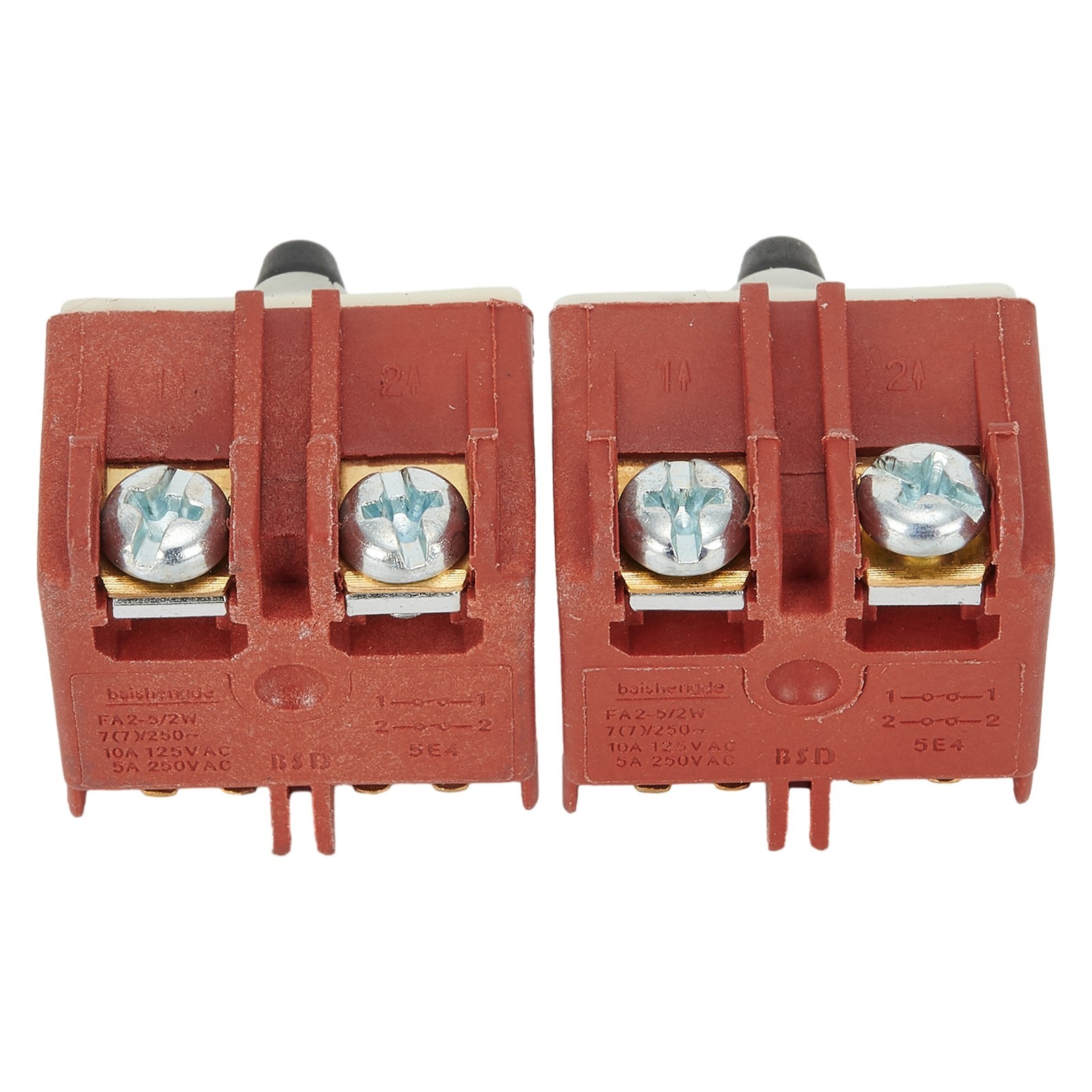 2pcs Angle-Grinder 250V 5A NO Push Button Switch For GWS6/8-100 TWS6600/