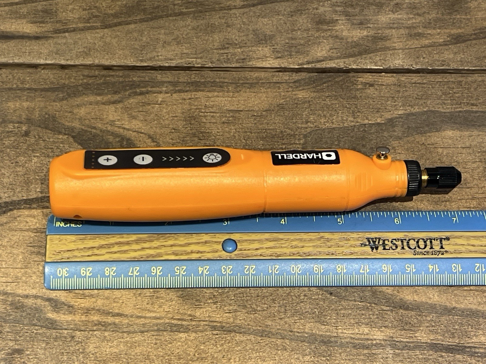 HARDELL Mini Cordless Rotary Tool 5-Speed W/ Charger, Manual And Zipper Case