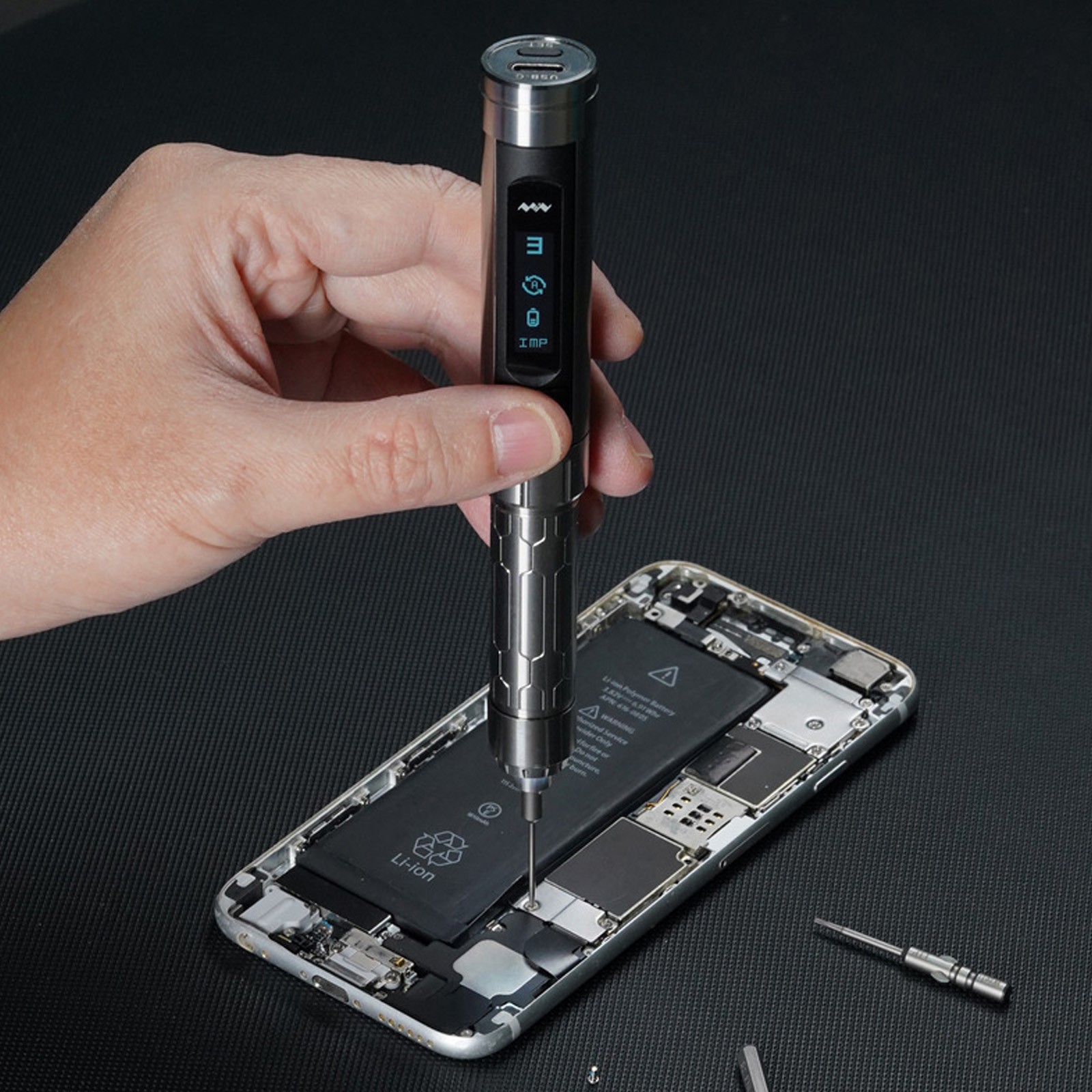 MINIWARE ES15S Electric Screwdriver Motion Control Intelligent Screws DriverVL1