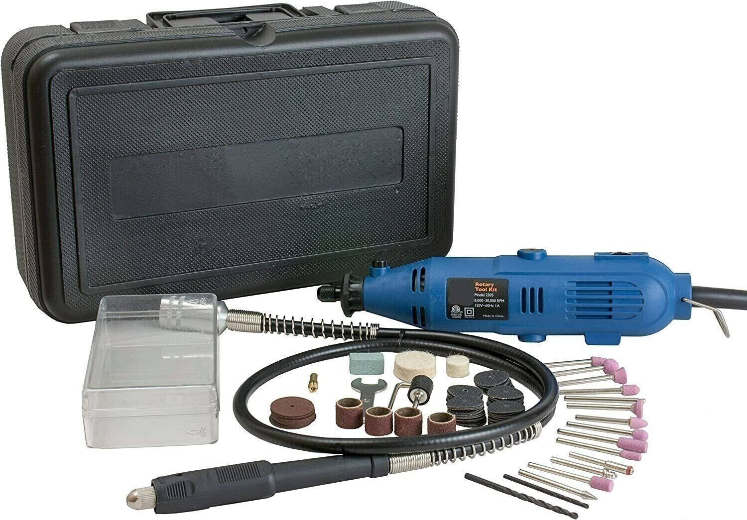 Set Variable Speed Rotary Cutter Tool Kit Grinder Accessories 80 Pieces