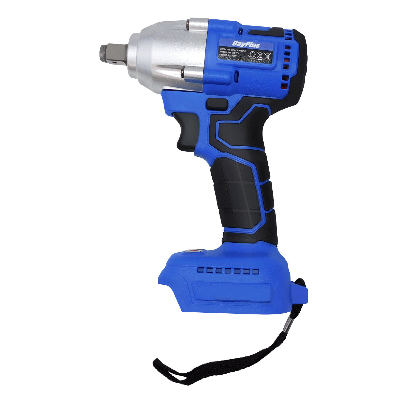 420NM 1/2&Prime; 21V Brushless Cordless Impact Wrench with 6000mAh Battery Charger Kit