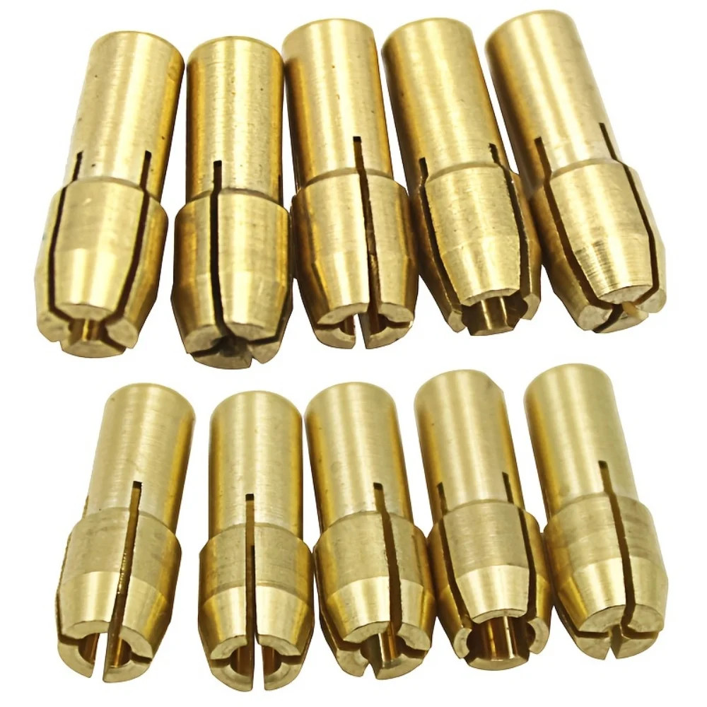 10 Pieces of 0.5-3.2Mm Electric Grinder Accessories, Electric Grinder Three-Jaw