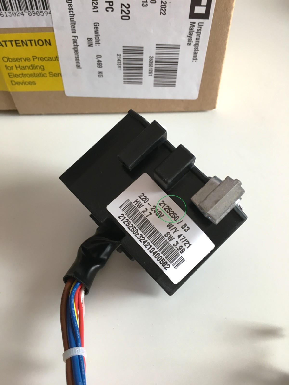 Electronics power unit HILTI TE50 AVR (03) TE500 AVR (03) Third Gen. 230 Volt