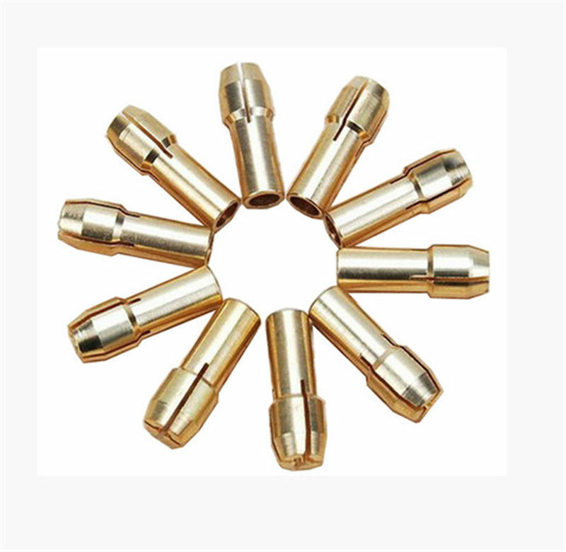10Pcs 0.5-3.2mm Collet Nut Kit Quick Change Tools Part Power Rotary For Dremel