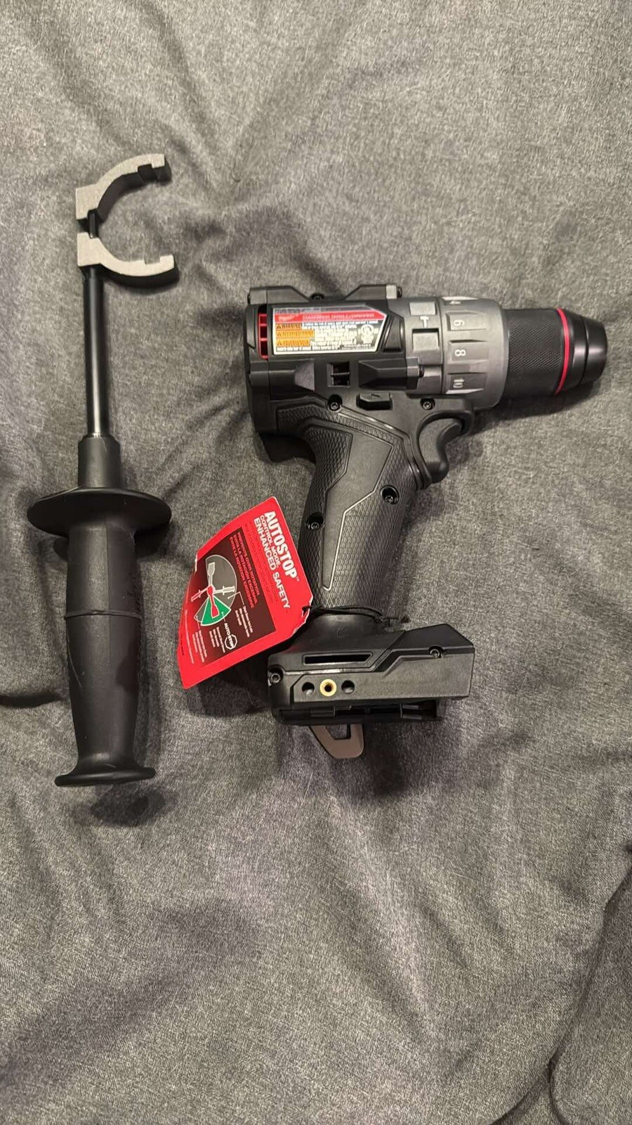 Black Milwaukee M18 Fuel 1/2&Prime; 18V Cordless Hammer Drill – 2904-20