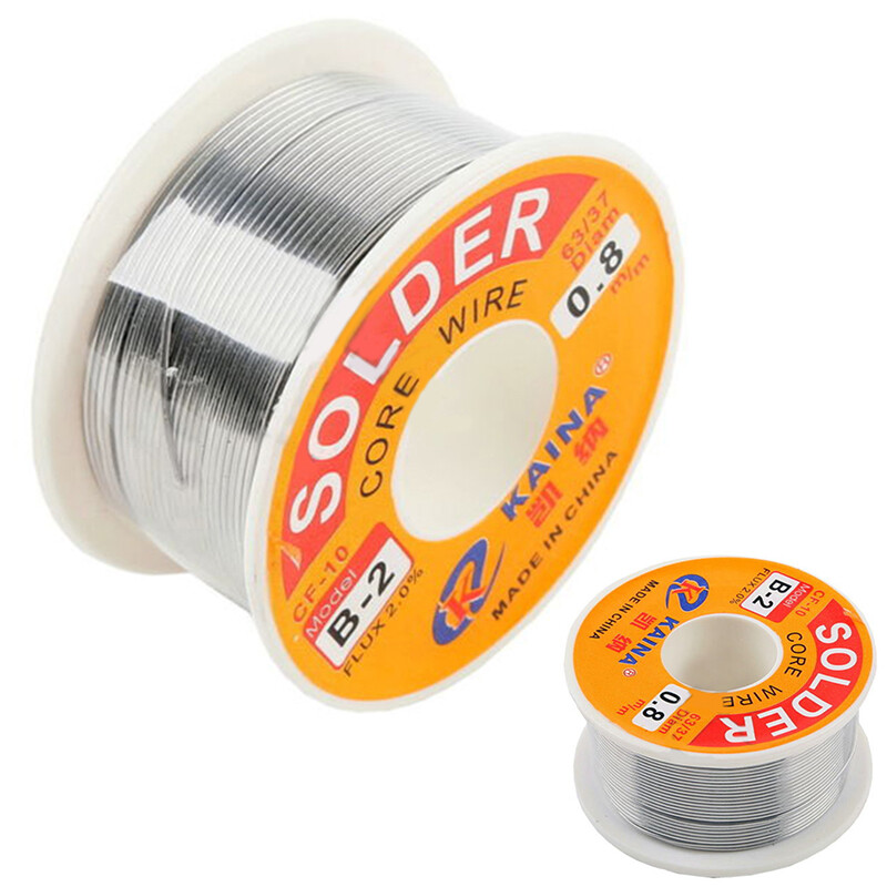 Rosin Core Solder Tin Flux 2% Soldering Iron Wire 0.5 – 2.0mm 50/100g