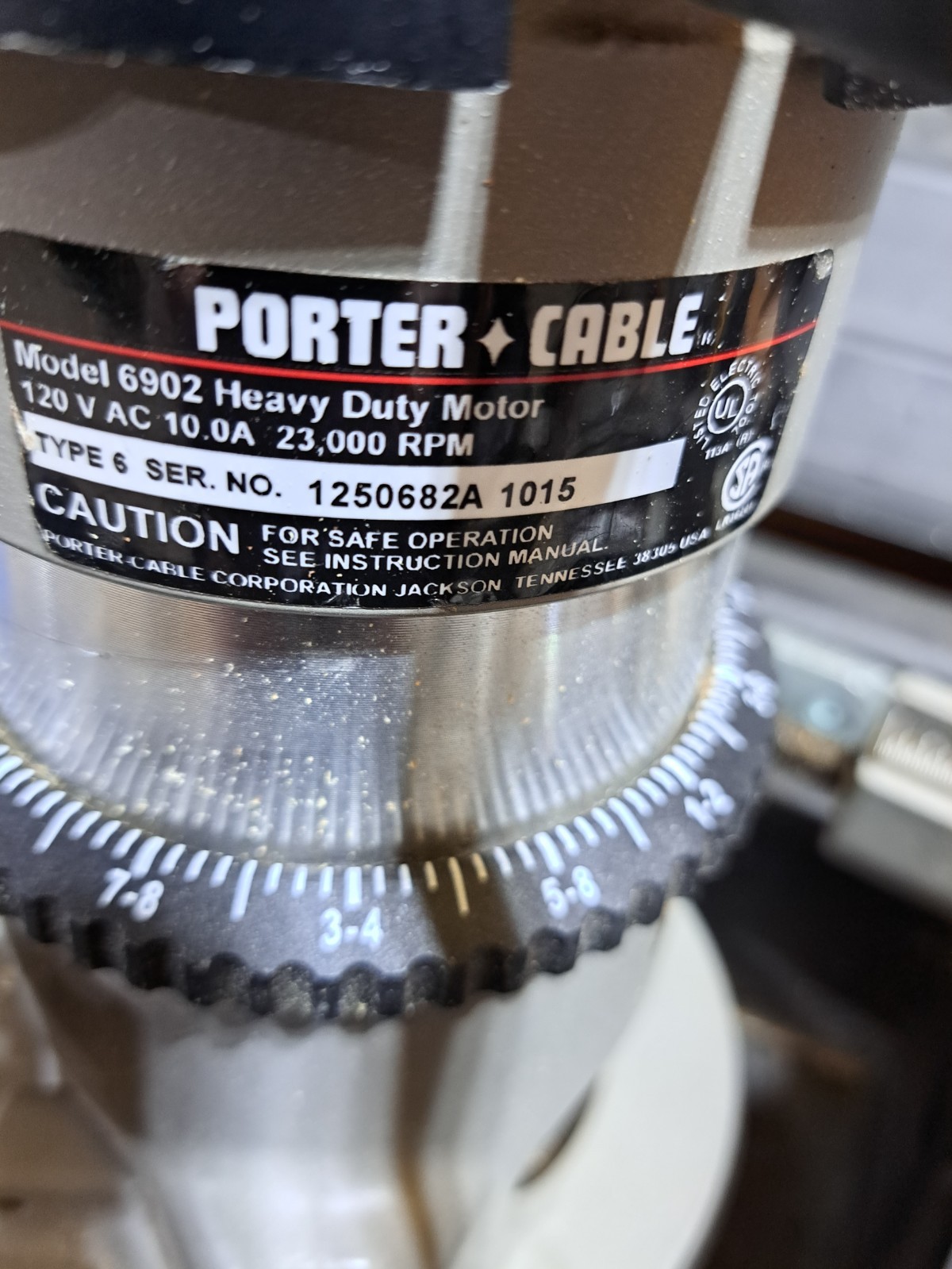 Porter Cable Plunge & Fixed Router Kit 693PK 6902 Typ2 Motor 1001 T2 & 6931 Base